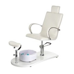 BEAUTY SYSTEM Fotel do pedicure z masażerem stóp BR-2308